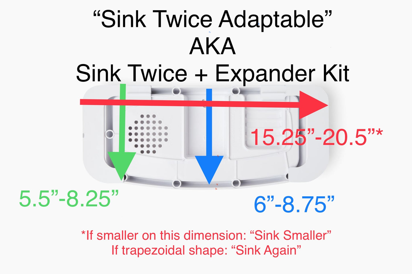 Sink Twice Expansion Kit (for Sink Twice Original)
