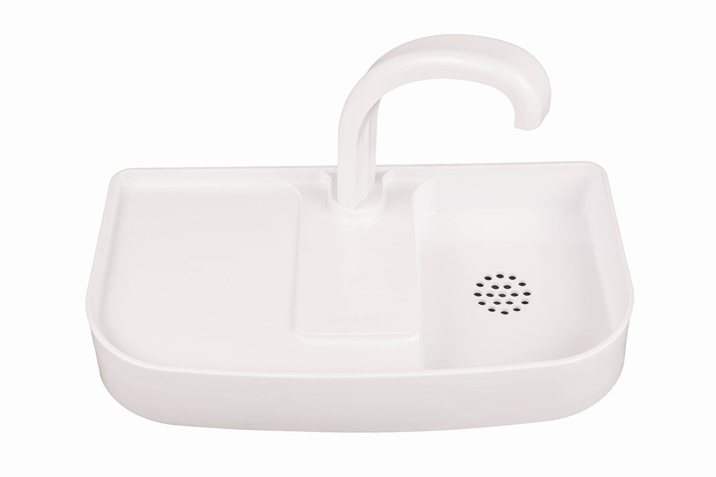 Blemished Sink Smaller toilet sink for tanks 15.25" or smaller measured with lid off (by SinkTwice)